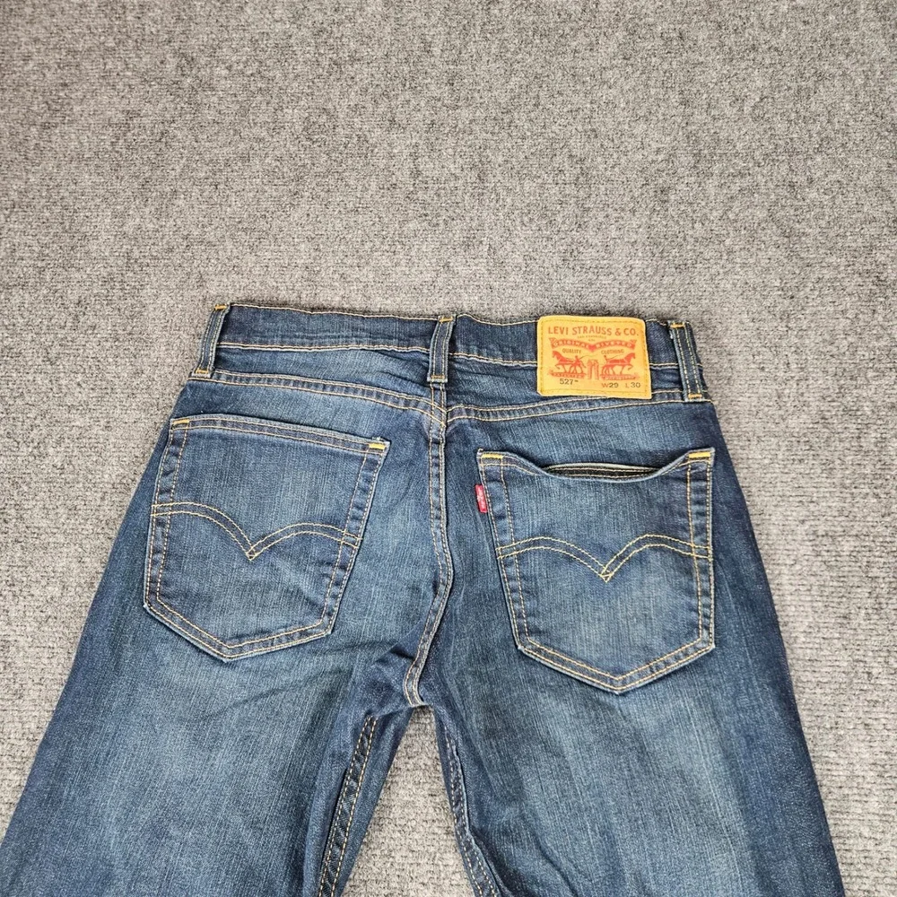 Levis 527 Slim Bootcut Jeans Mens 29x30 Dark Wash Denim 05527-0571