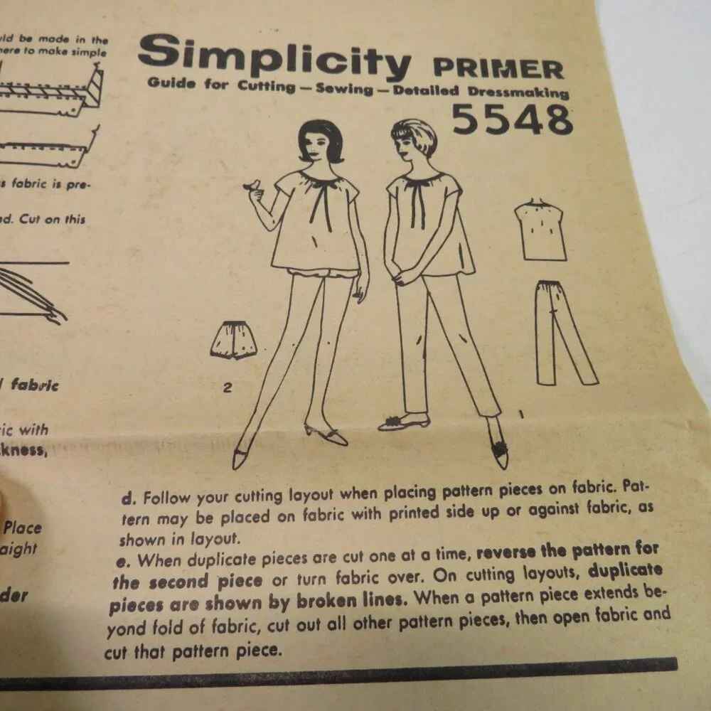 Simplicity 5548 size