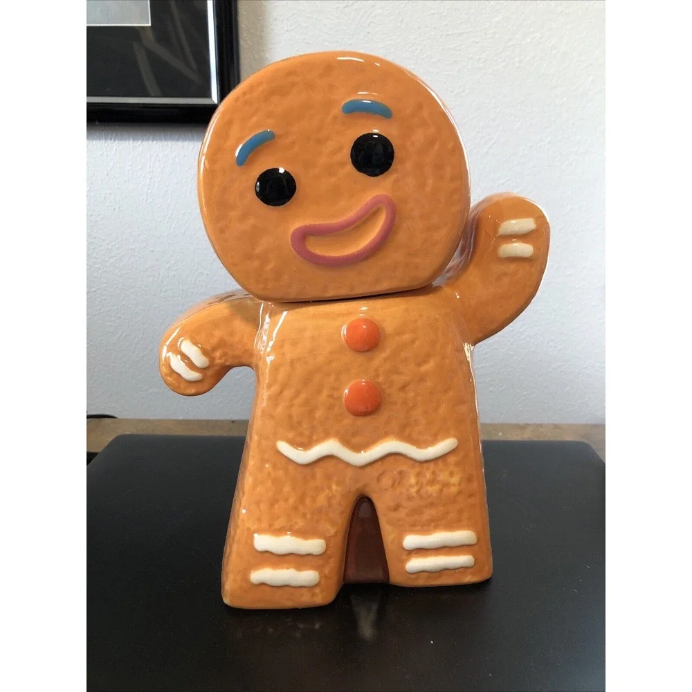 Gingerbread Cookie Jar Ceramic