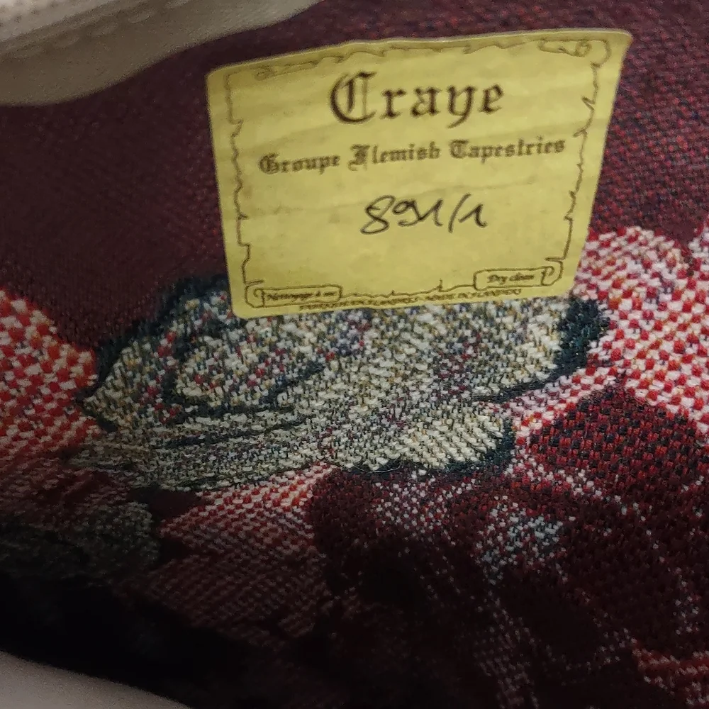 Groupe Flemish Tapestry Pillow And Zip Cover 12