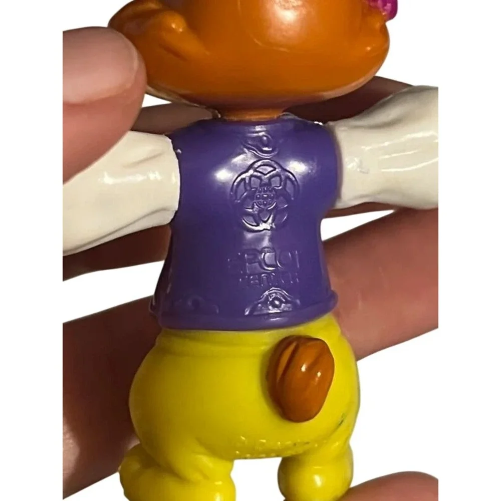 Disney Epcot Center Dale Figure Small Vintage Morocco Pavilion Purple Yellow