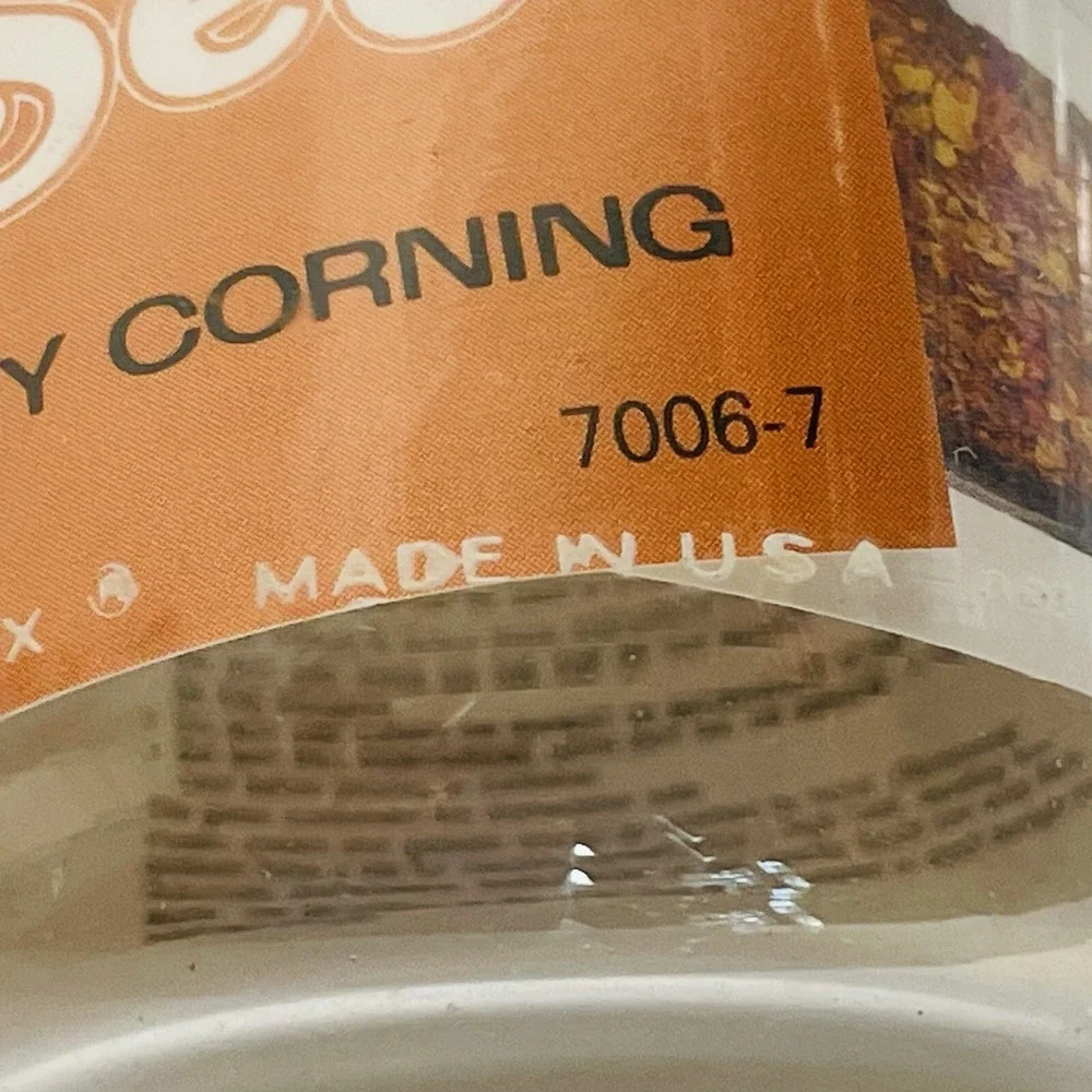 2 Pyrex Store 'n' See Spice O' Life Container's with Labels 3/4 Cup Storage NOS‎