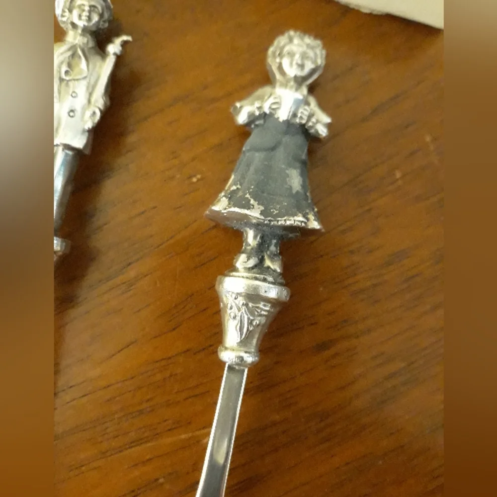 Christmas Reed and Barton Silverplate Spoons! 