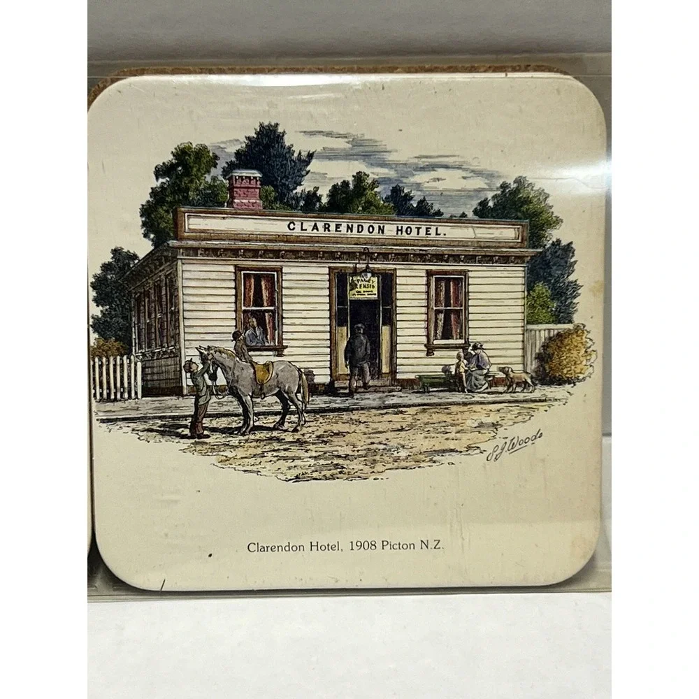 Drink Coasters‎ New Zealand Set of 6 Places Travel Memorabilia Jasón Brand