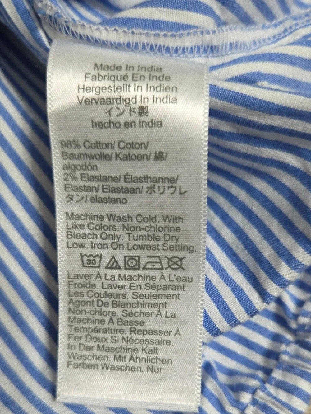 J. Crew lightweight blue
