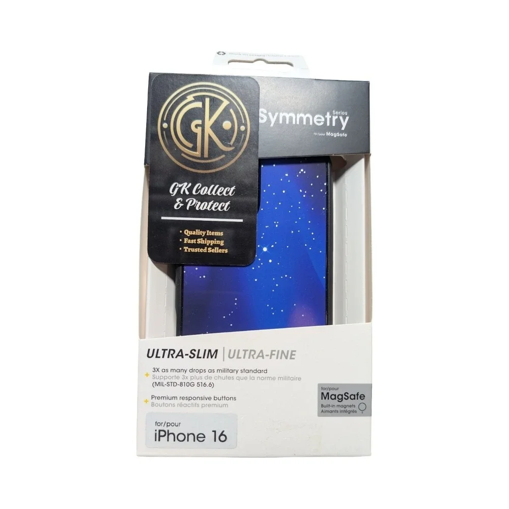 J2-O OtterBox Apple iPhone 16 Symmetry Case with MagSafe Nebula Night - Scuffs ⬇