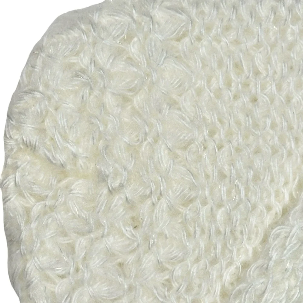 Knit Bonnet With Shiny Threads‎