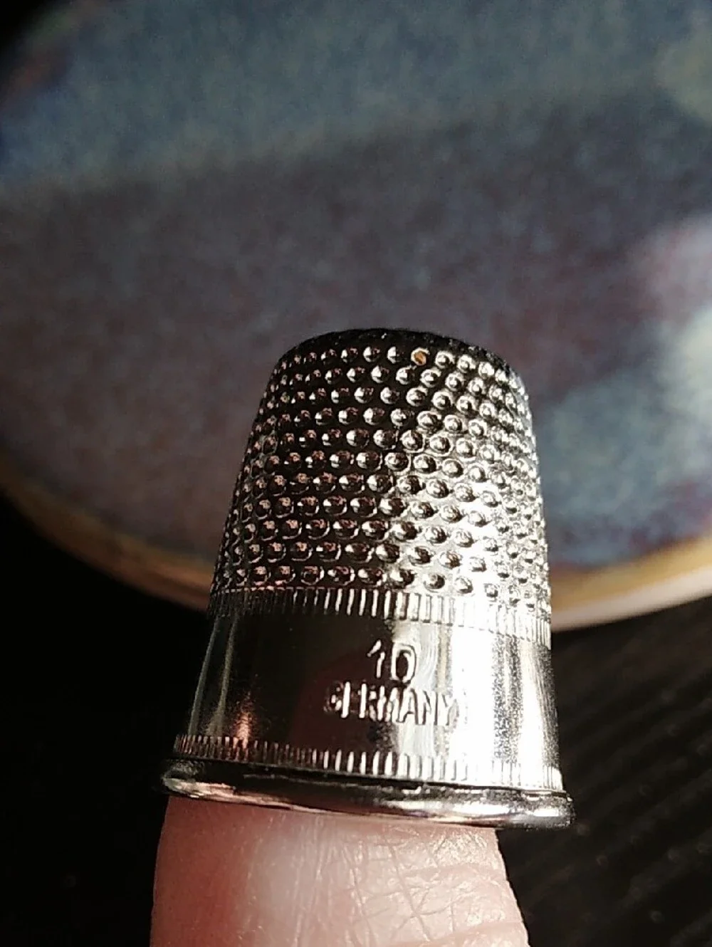 Vintage silver tone