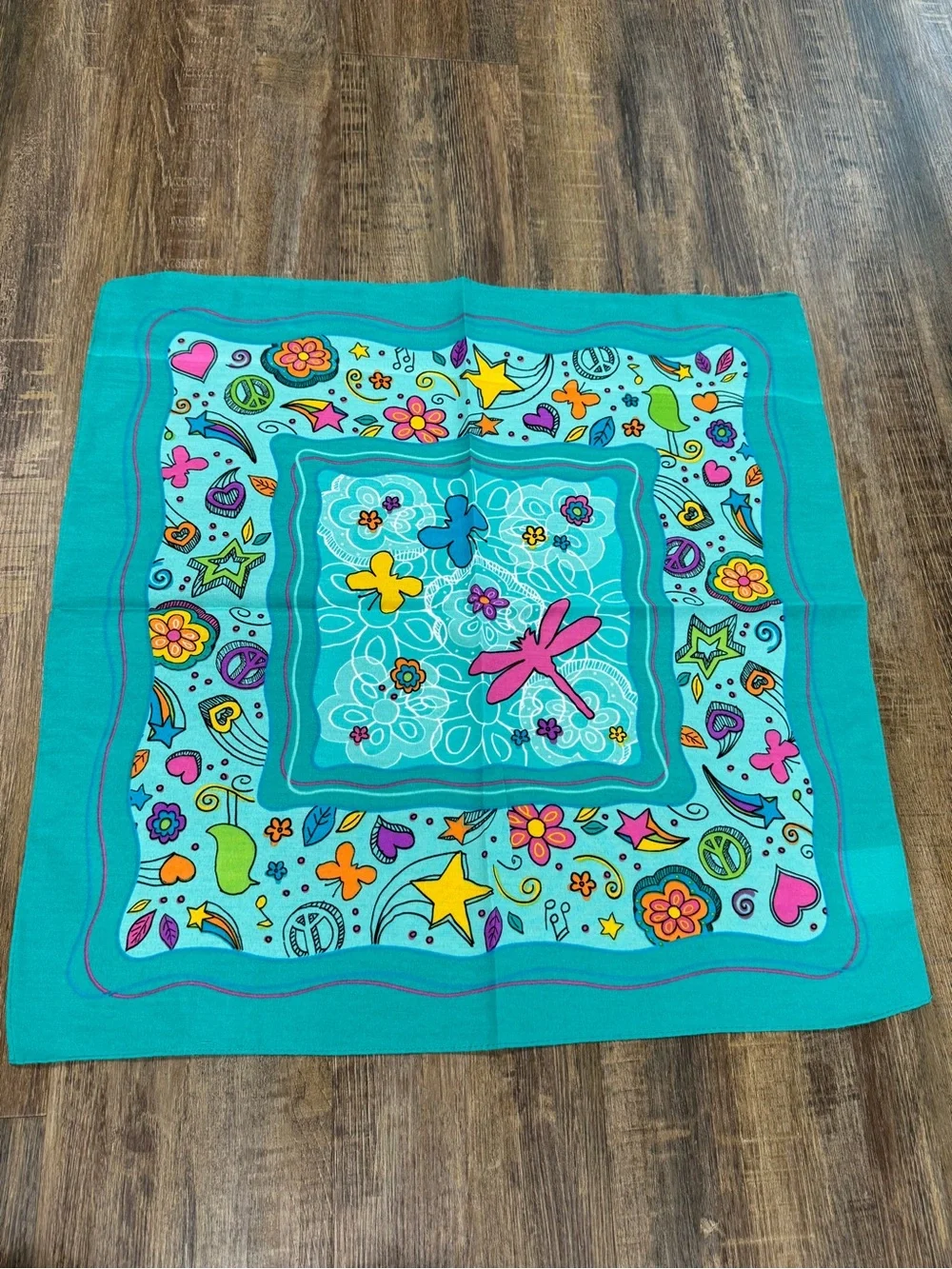 Little Brownie bright turquoise