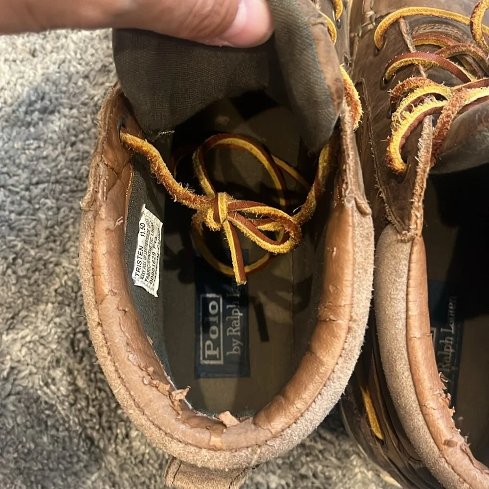 Polo by Ralph Lauren | Tristen Leather High Top Shoes