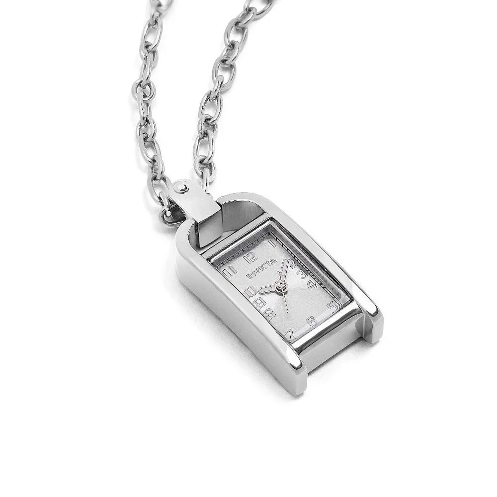 Invicta Mini Angel Women's Necklace Watch - 17.5mm, Silver (49934)
