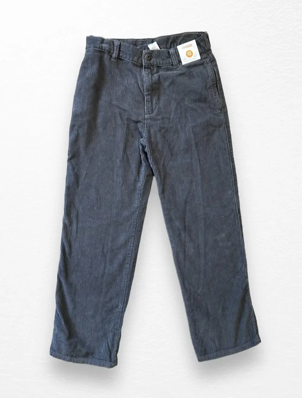 NWT Gymboree Gray Corduroy Pants, Size 12