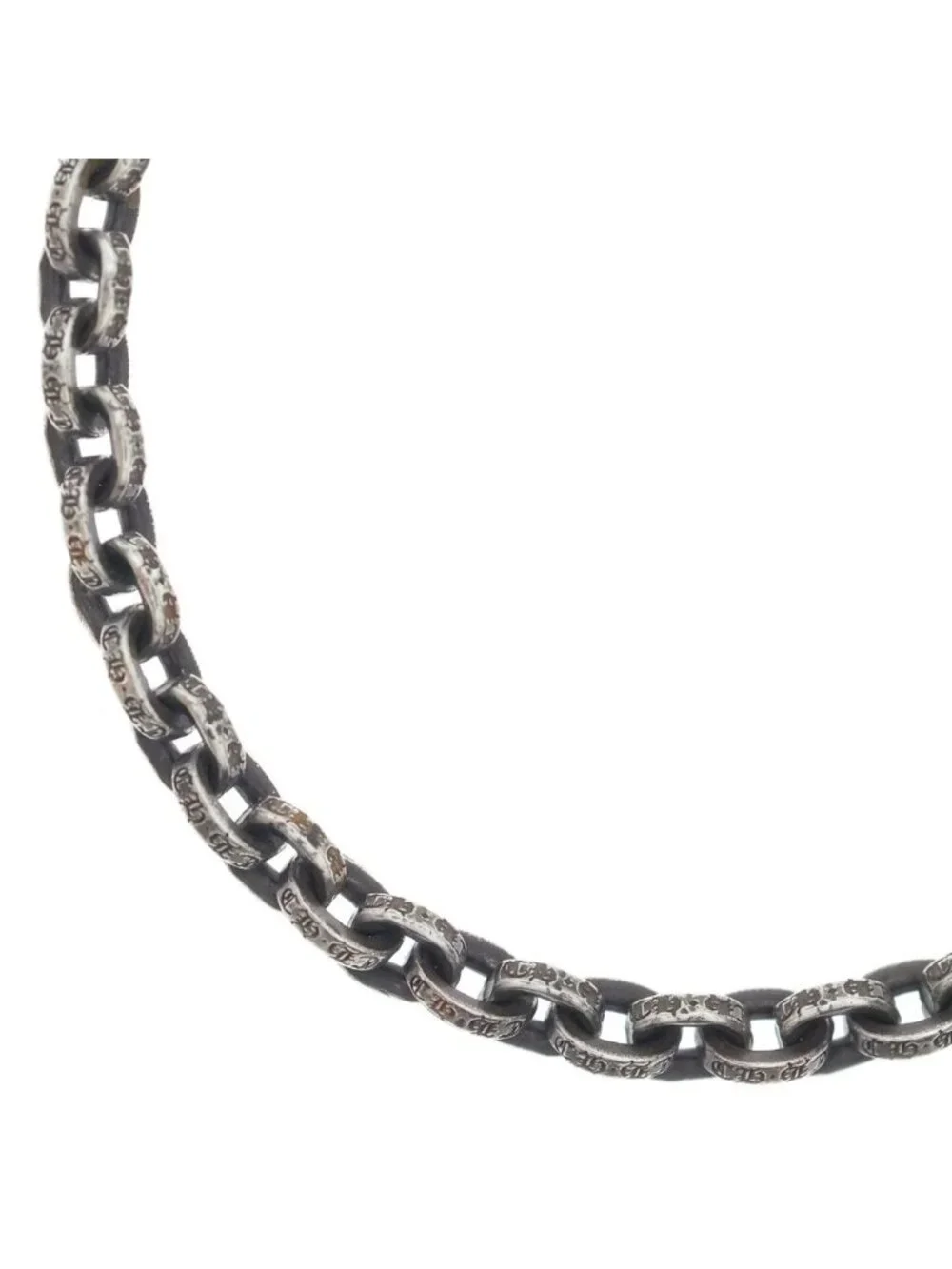Chrome Hearts Paper Chain 24 Necklace Silver