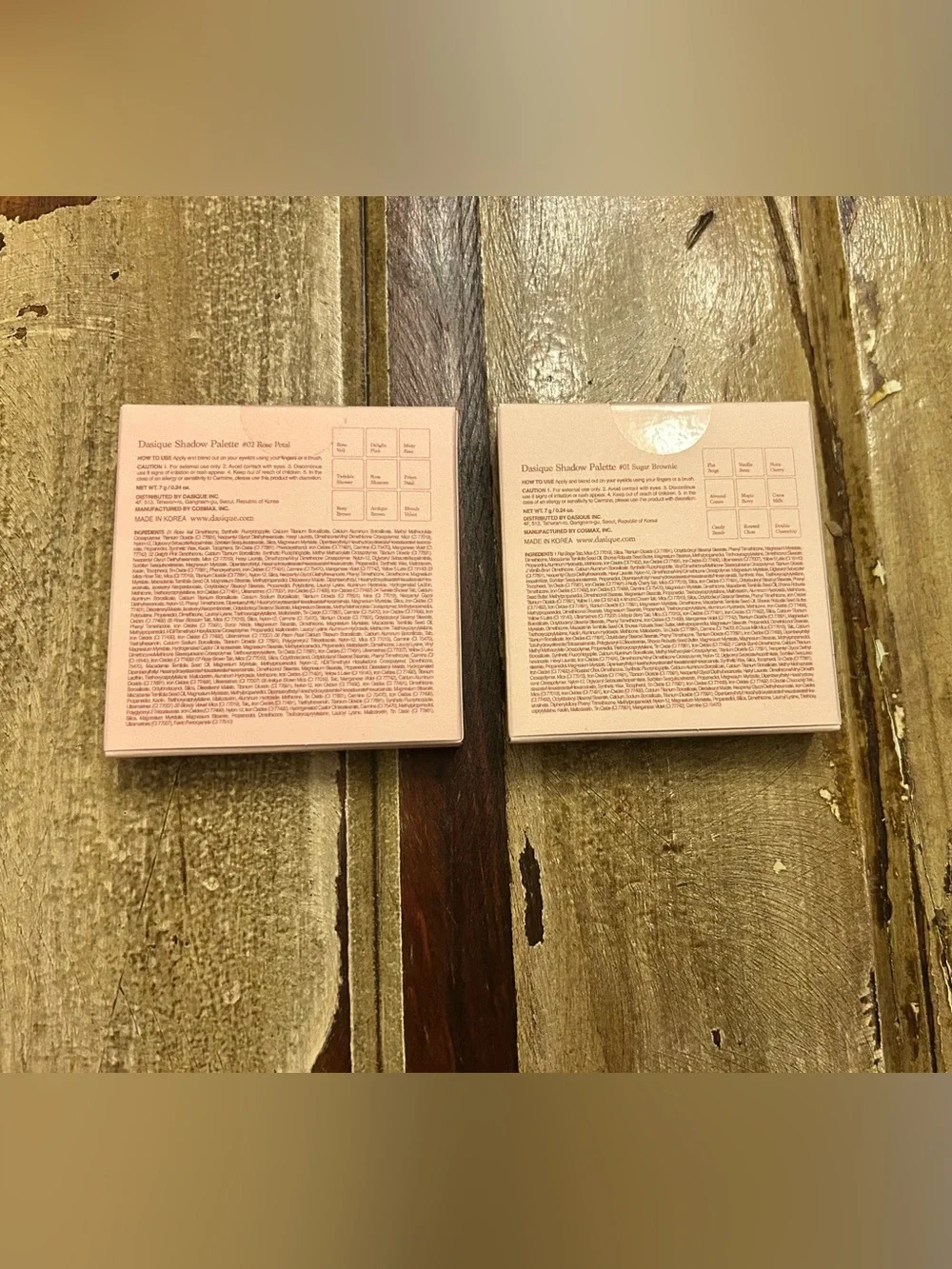 Dasique Pink Eyeshadow Palette — Soft Pink & Rose Tones