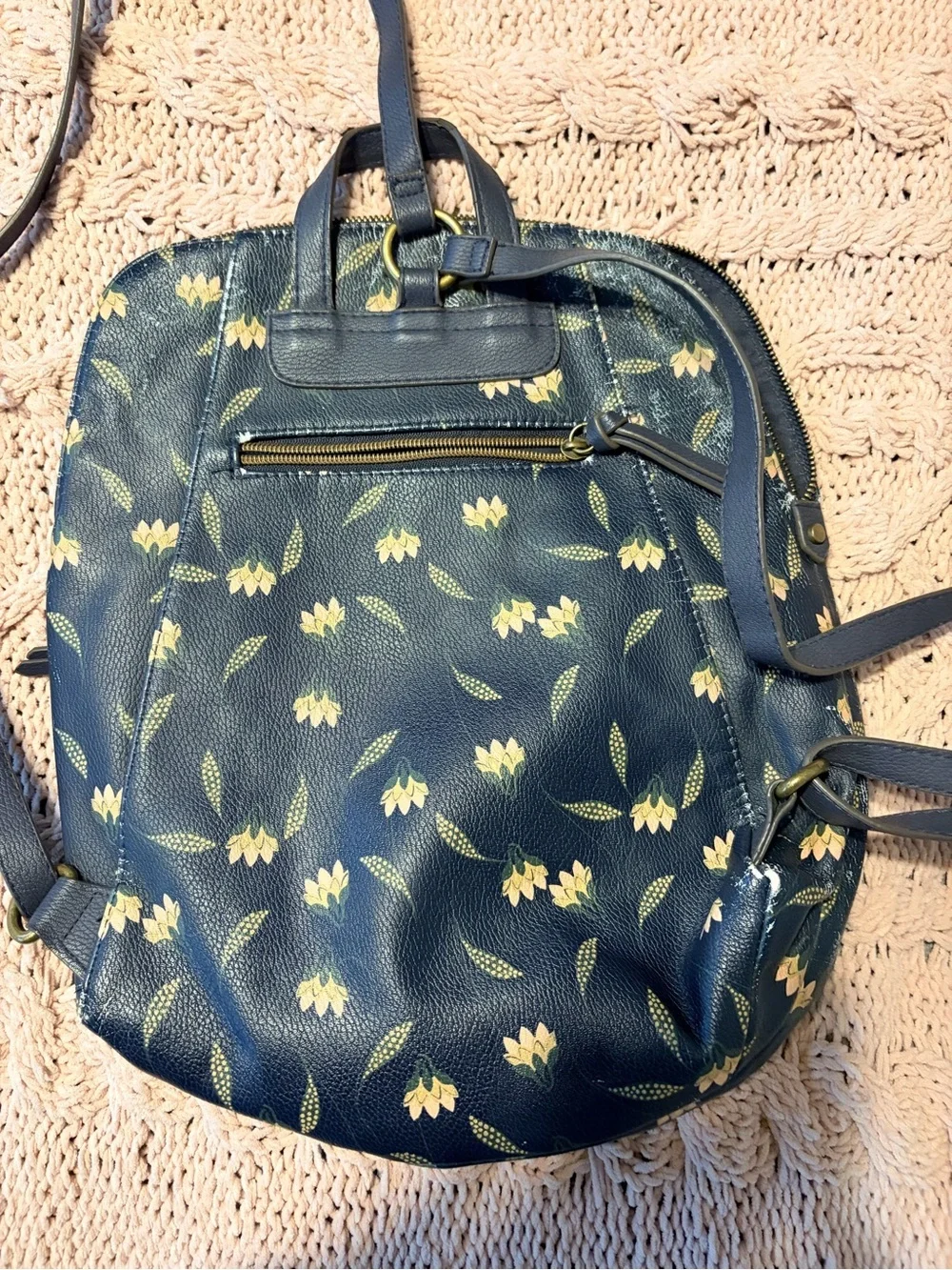 Sonoma navy faux