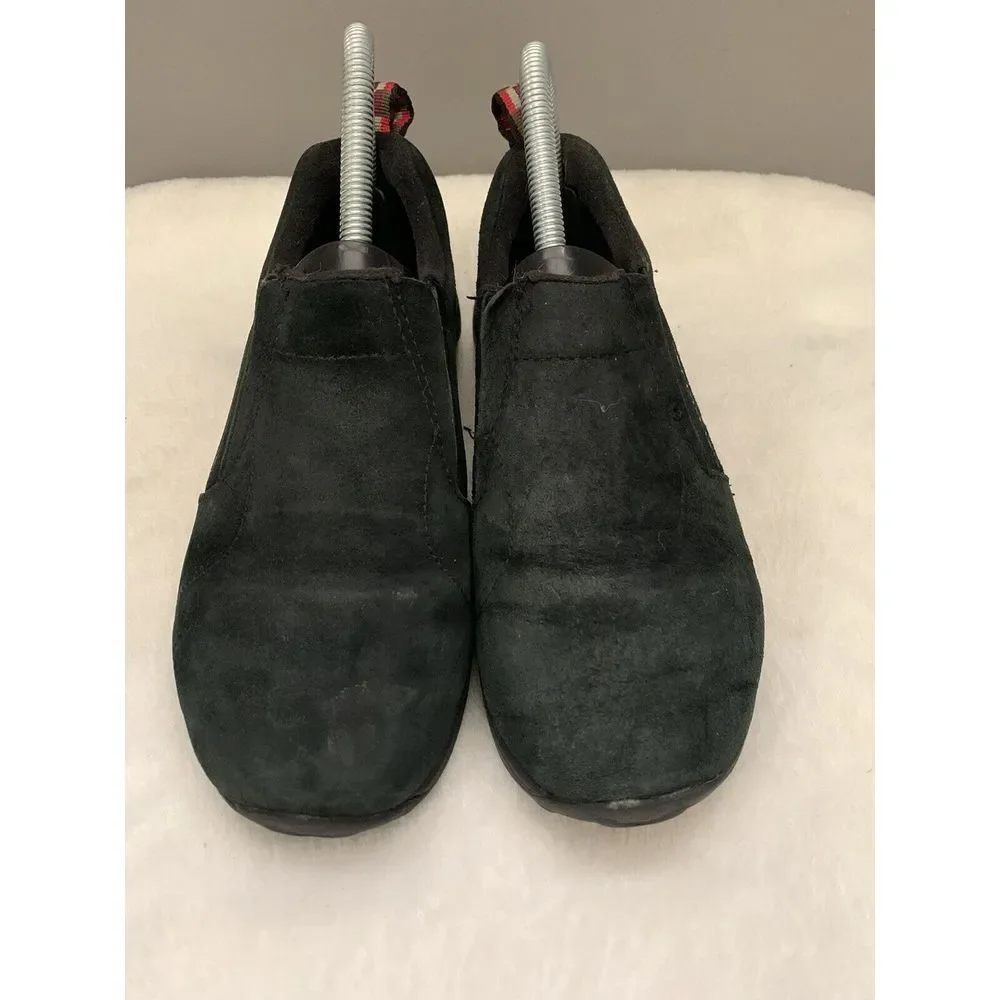 Merrell Jungle Moc Black Slip On Kids‎ Shoes Size 3.5 Hiking Outdoor