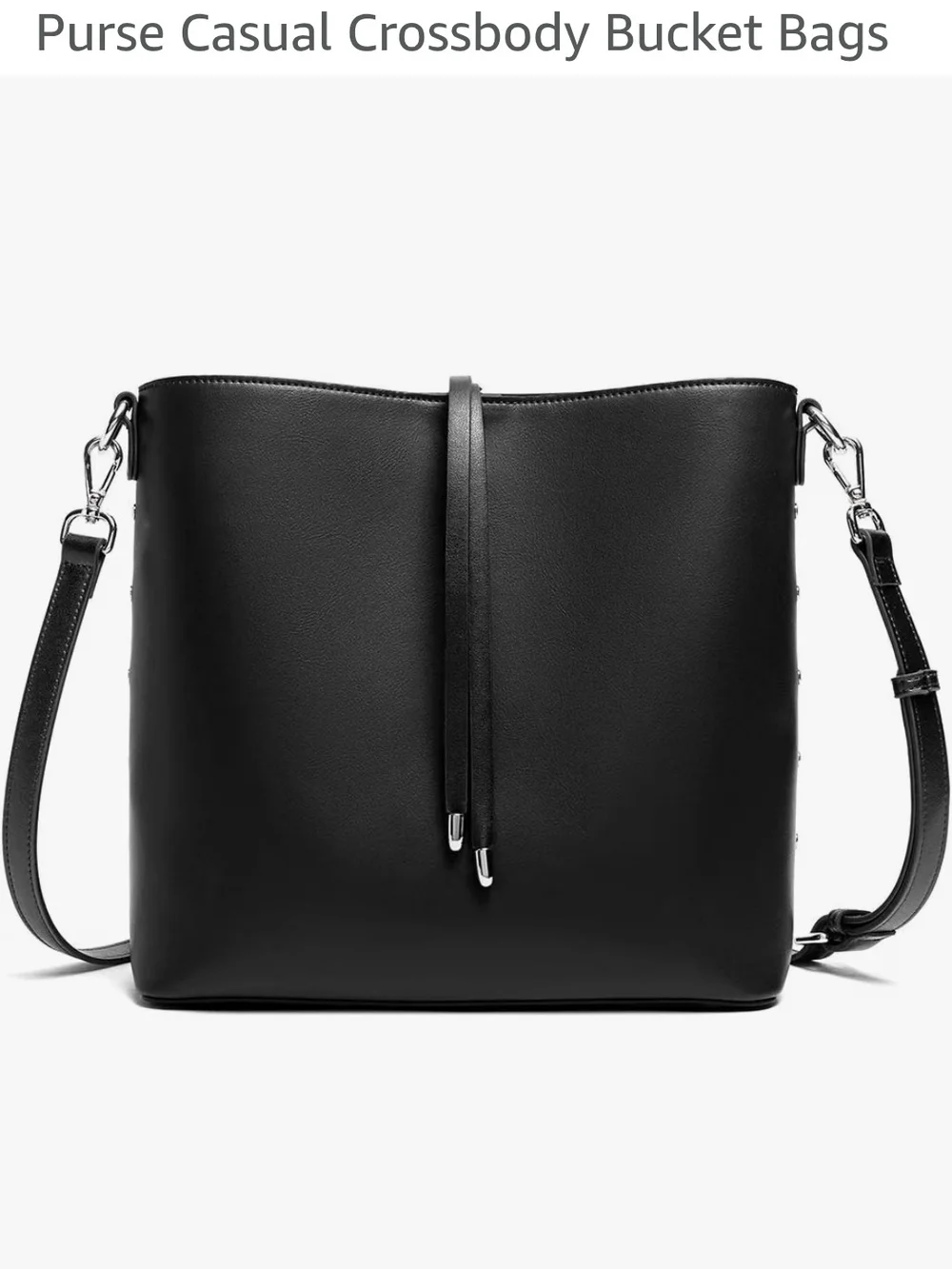 WESTBRONCO Women Vegan Leather Handbag  Shoulder Hobo Purse Casual Crossbody