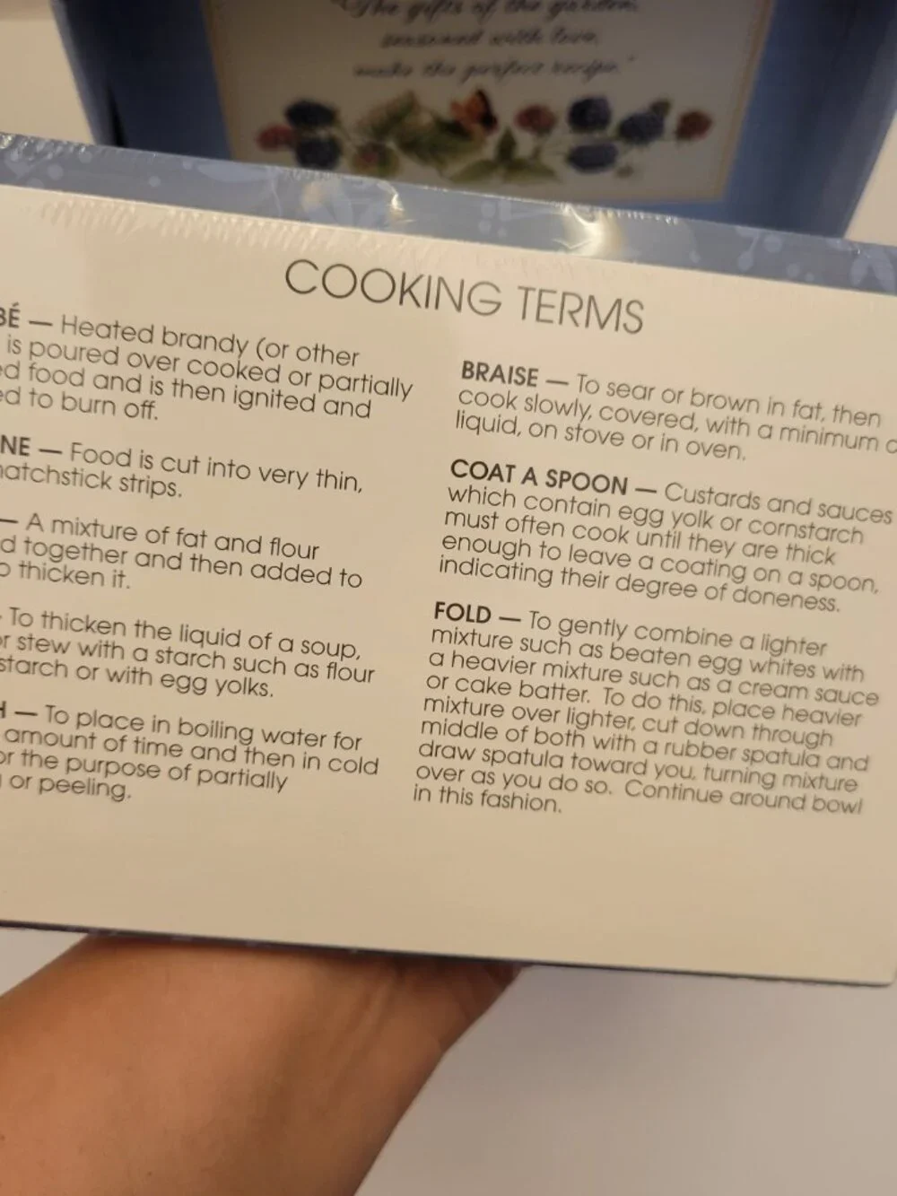 Hallmark charming refillable