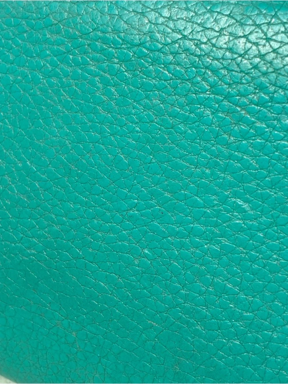 Tory Burch Amanda Continental Wallet Turquoise Double T Logo Classic Pebbled