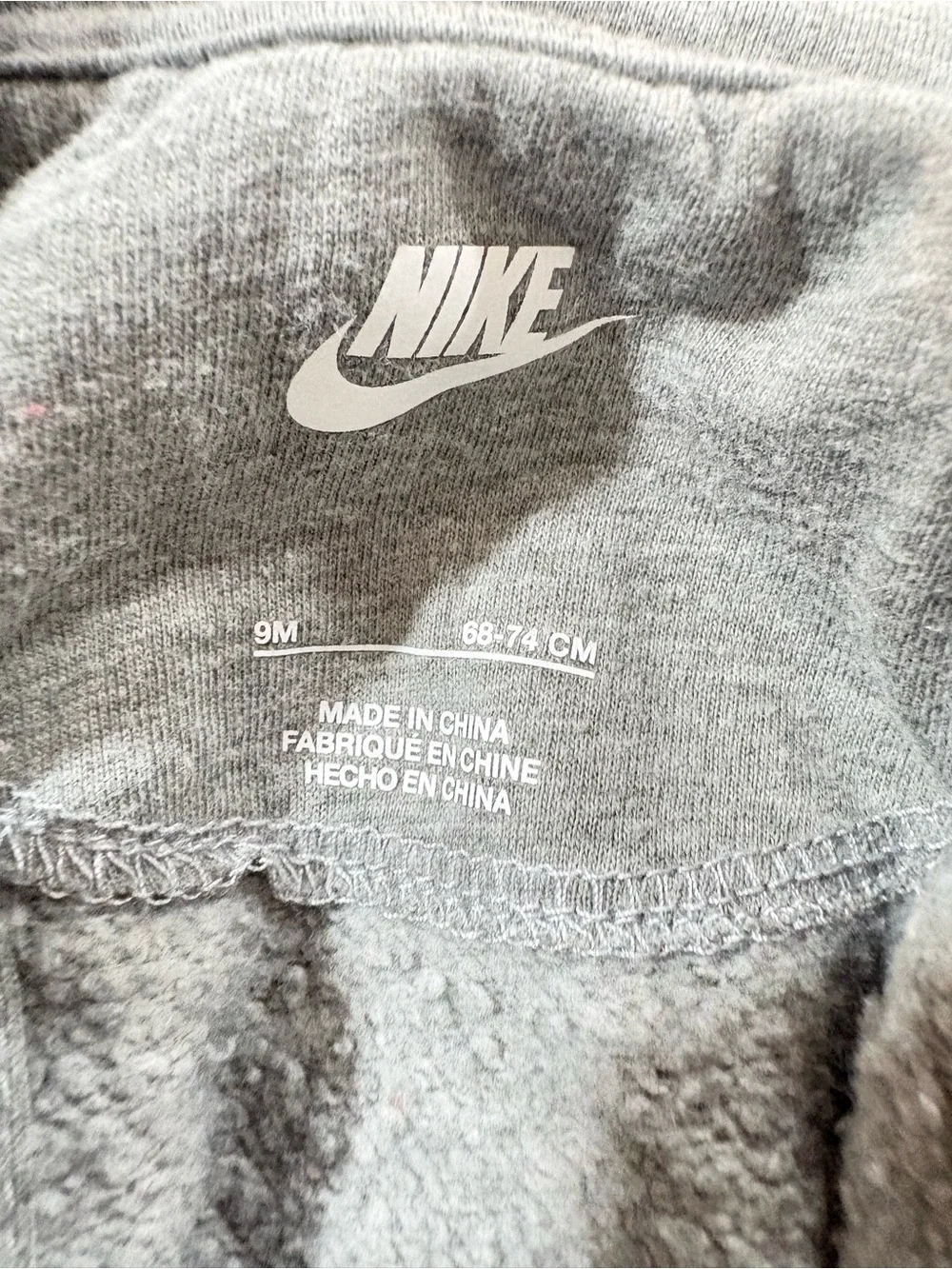 Nike Romper 9M Babys Futura Long Sleeve Coverall Grey Black Green Lot Of 2
