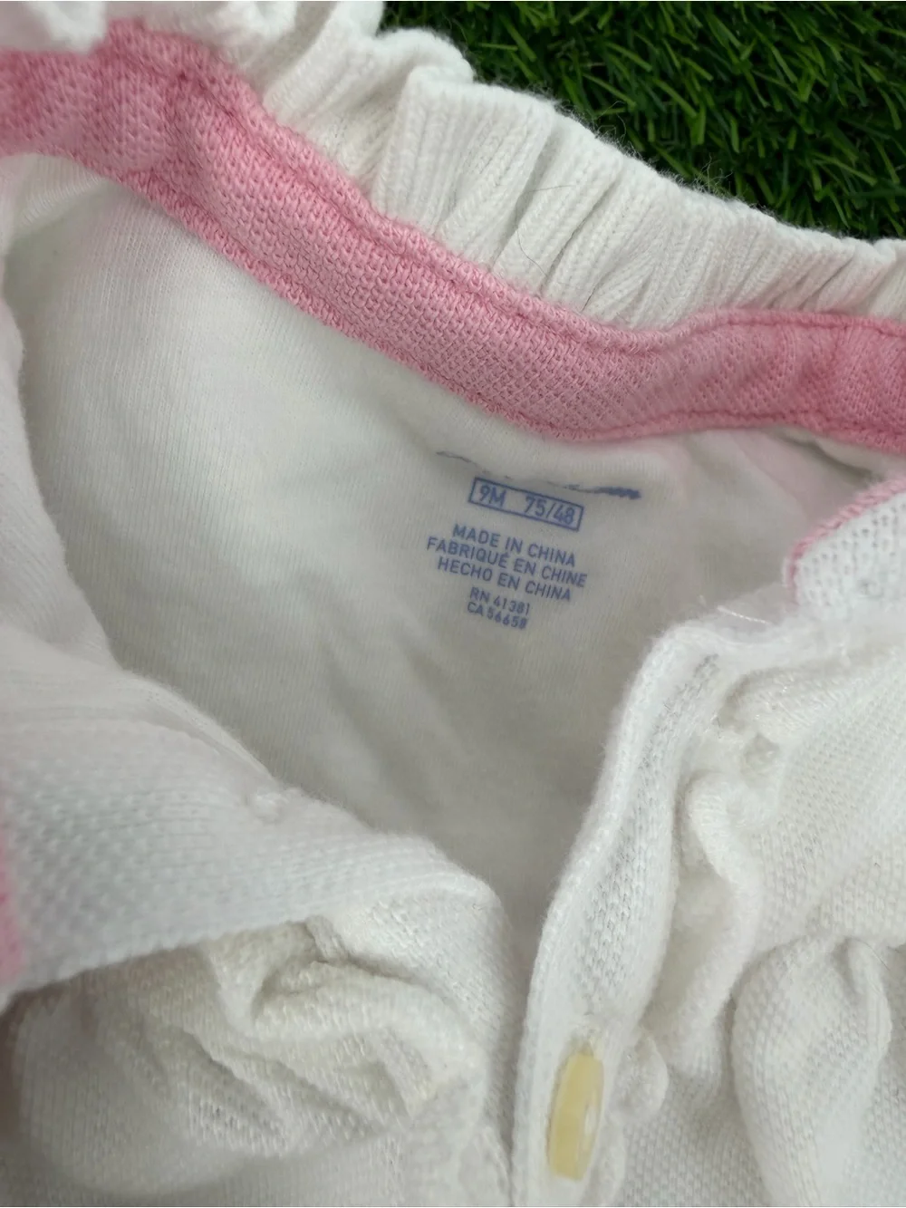 Ralph Lauren & Nike 9 Month Baby Clothing Lot Fleece Onesie Nautical Outfits