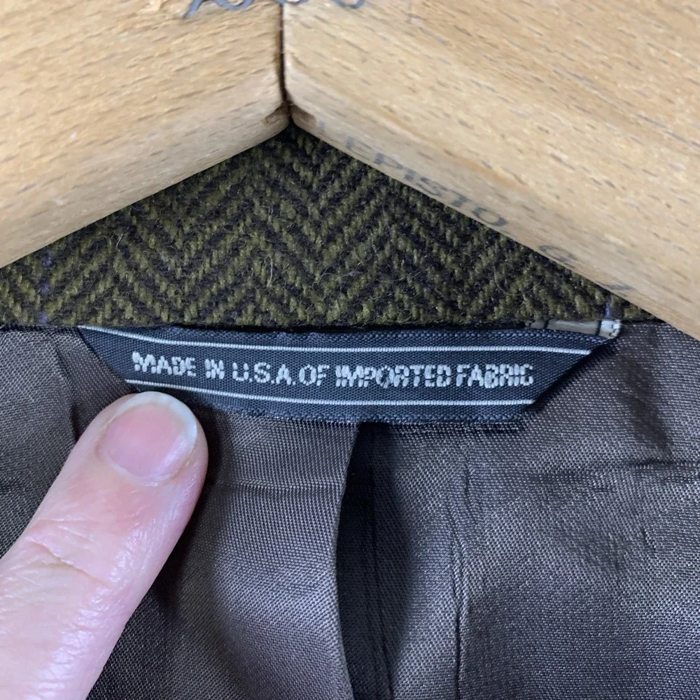 Banana Republic waist windowpane pre