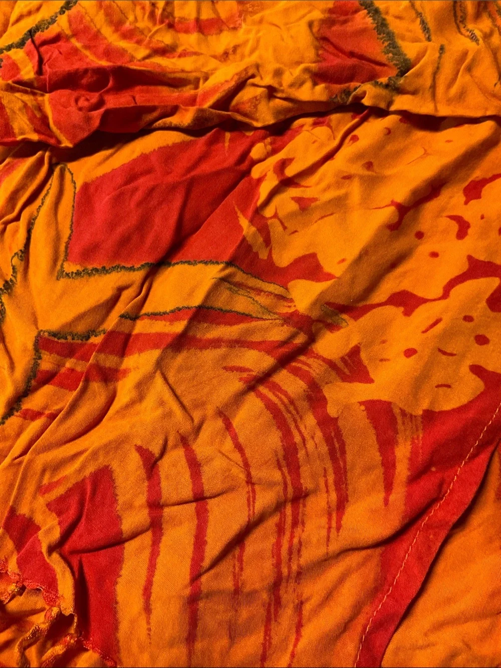 N/A lightweight crinkled