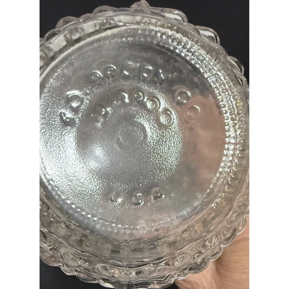E. O. Brody Co, Clear Glass Hobnail 7.75