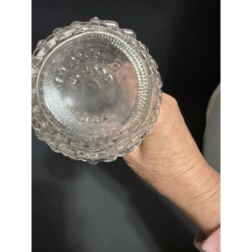 E. O. Brody Co, Clear Glass Hobnail 7.75