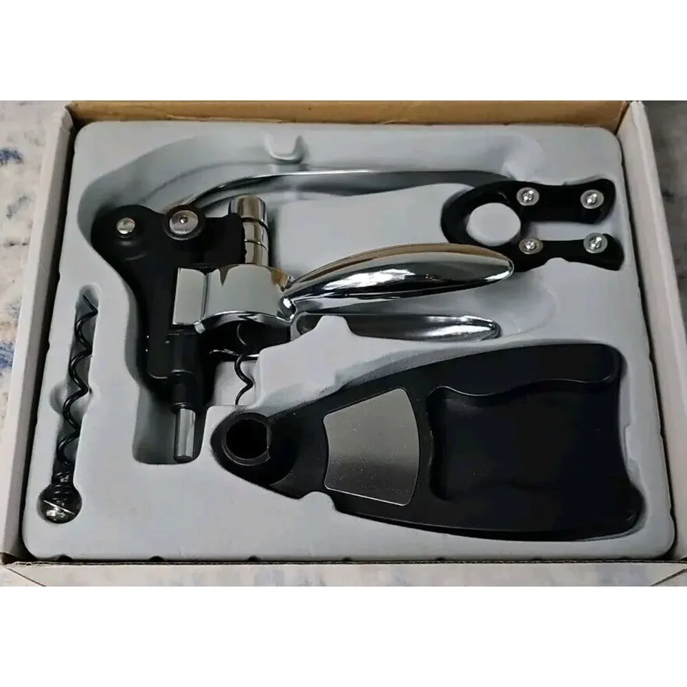 Homeside Professional Lever Action Corkscrew Wine Bottle Opener