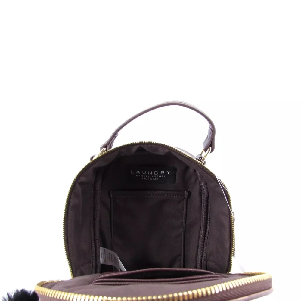 Laundry By Shelli Segal Brown and Gold Backpack