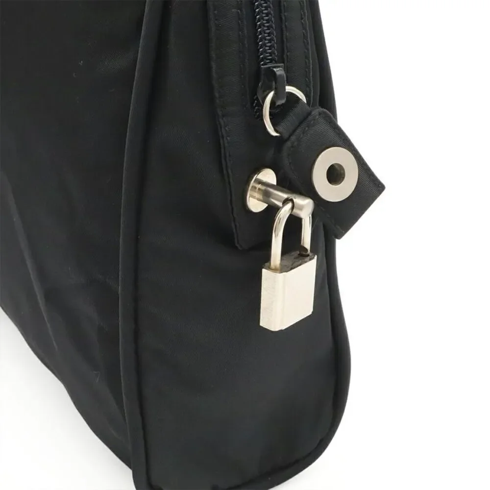 Prada Triangle Logo Briefcase