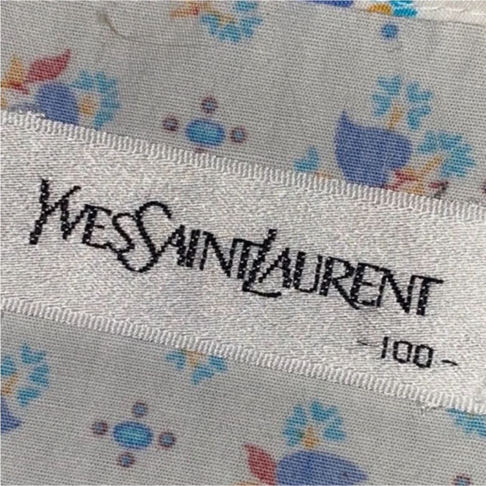 Authentic Yves Saint Laurent luxury designer vtg girls matching top & skirt sz 4