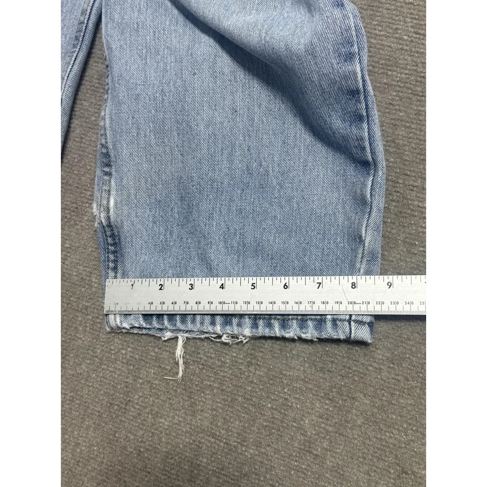 Levis 550 Jeans Mens 38x32 Light Wash Relaxed Fit Tapered Leg‎ Denim Zip Fly
