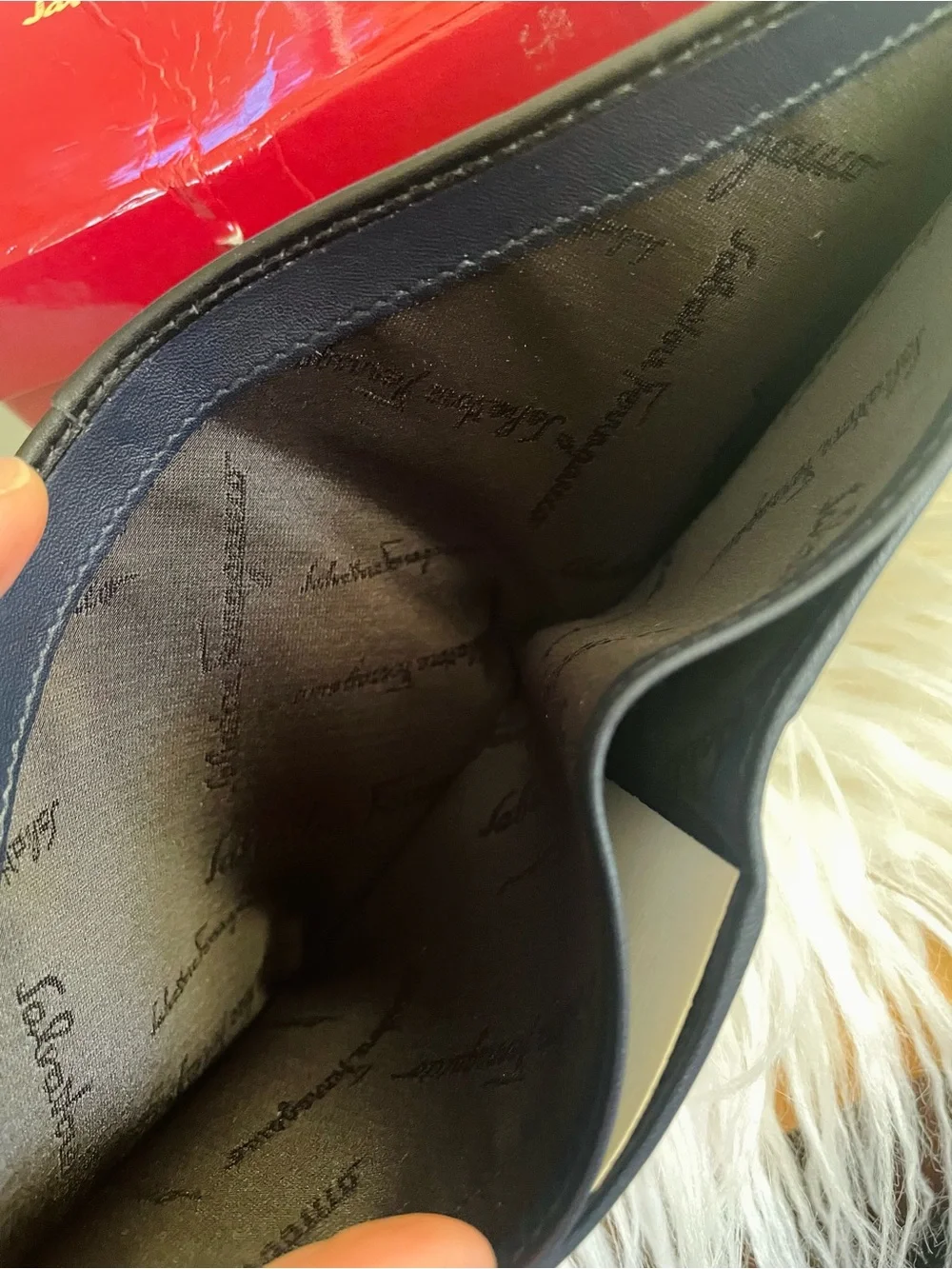 Salvatore Ferragamo ferragamo leather