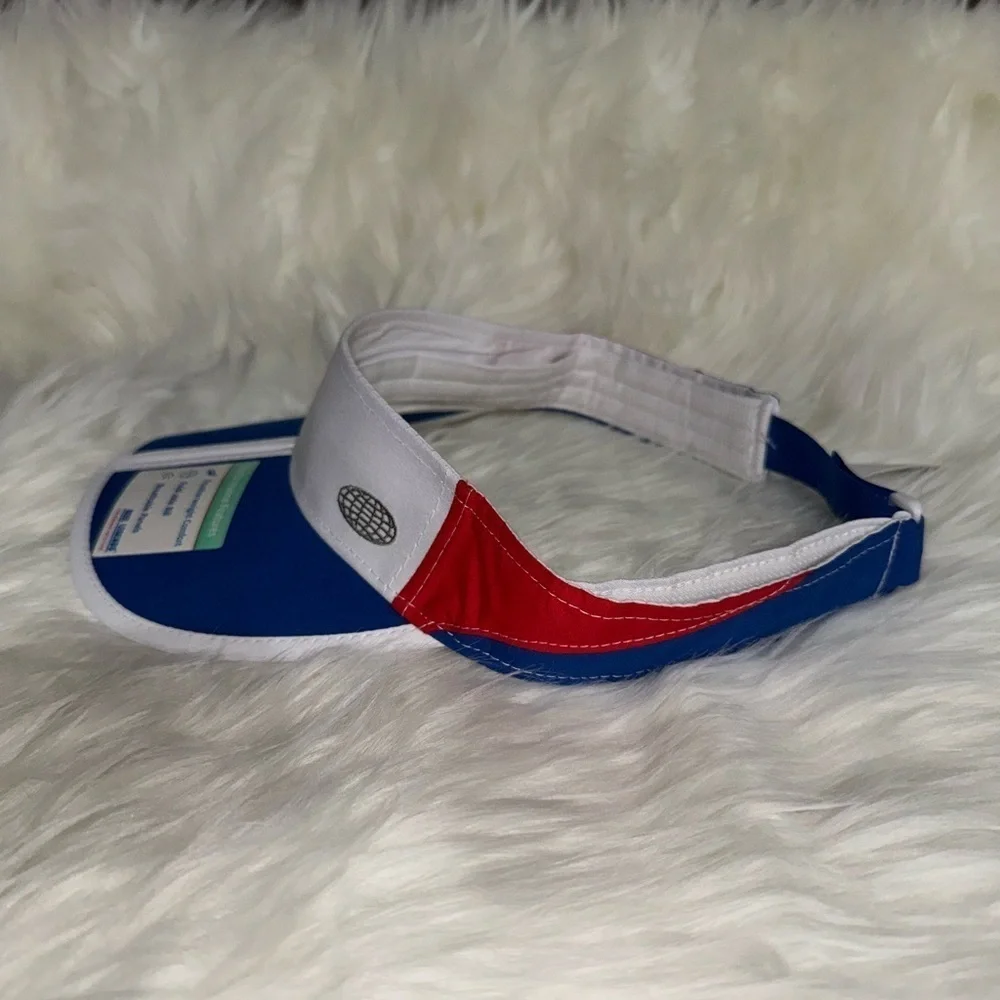 Reel Legends- visor- nwt- red white and blue