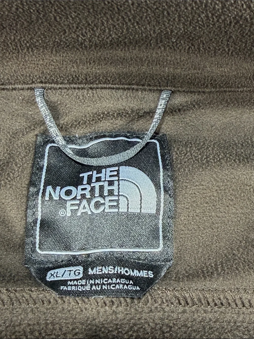 The North Face Men's Brown Softshell Jacket with Chest Zip