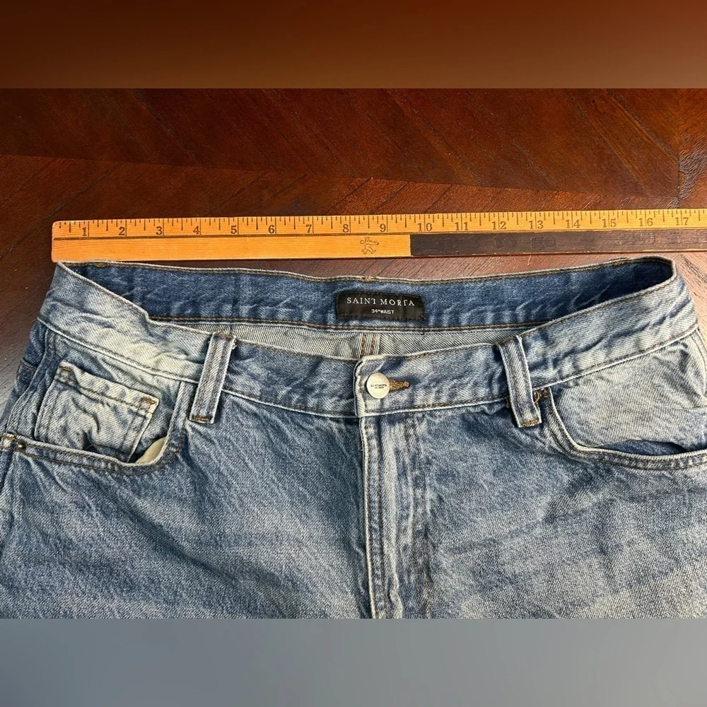 Saint Morta Blue Denim Jeans