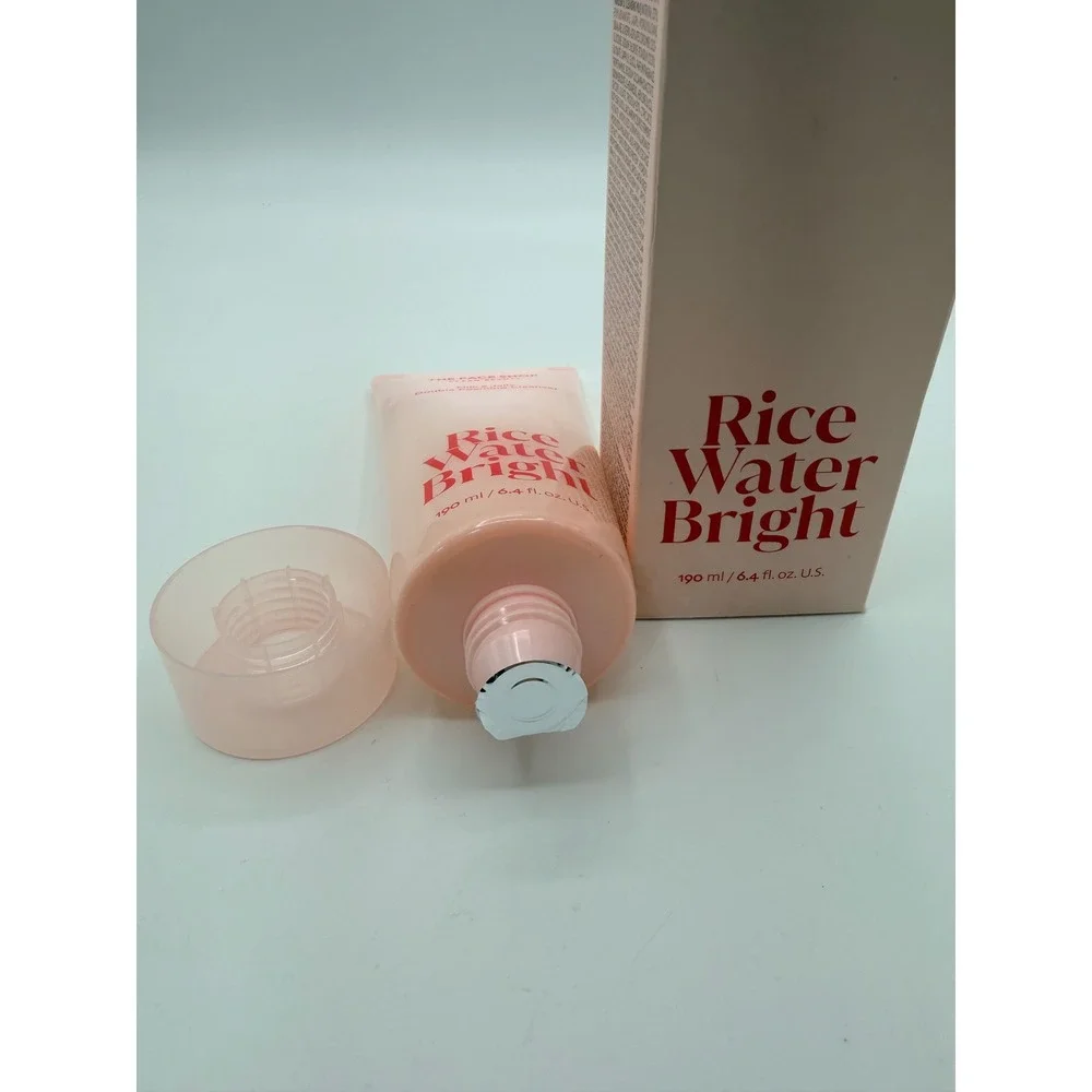 The Face Shop Rice Water Bright Milk & Jelly Double Foaming Cleanser 190ml 6.4oz