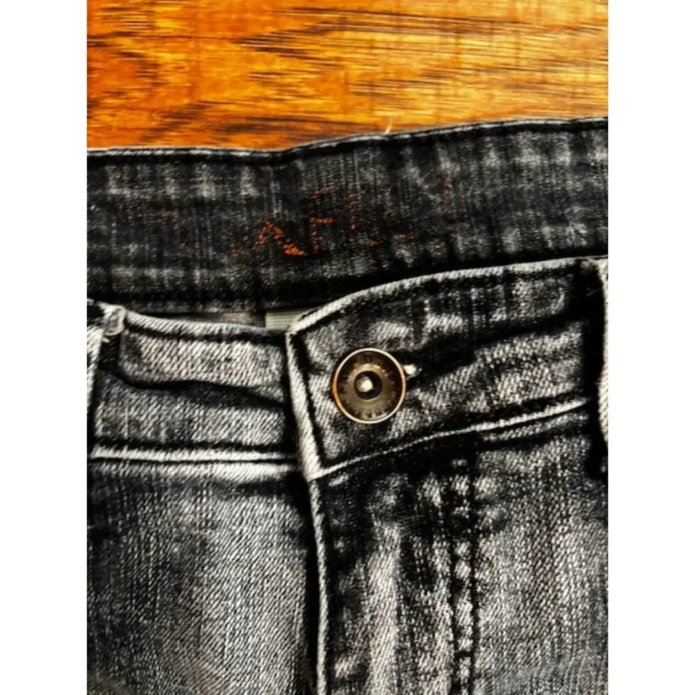 Urban Pipeline 32x34 Slim Straight Jeans Gray Wash Stretch‎ Denim Mens