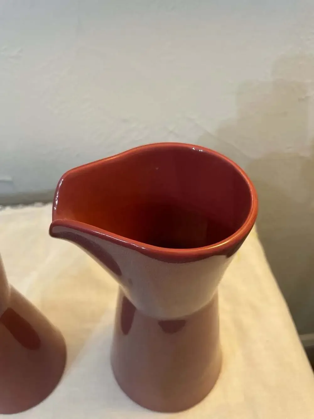 NEW Mikasa Hospitality Konik Corail Porcelain Jugs Set of 3 (13cl, 25cl, 50cl)