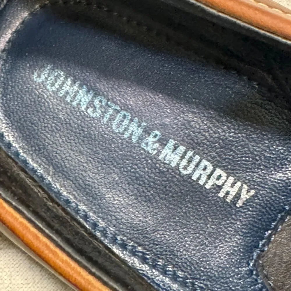 Johnston & Murphy Venetian Loafers Mens Size 9.5M