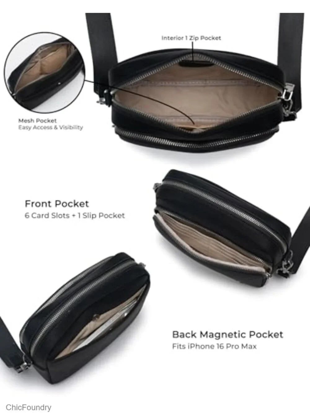 N/A compact crossbody