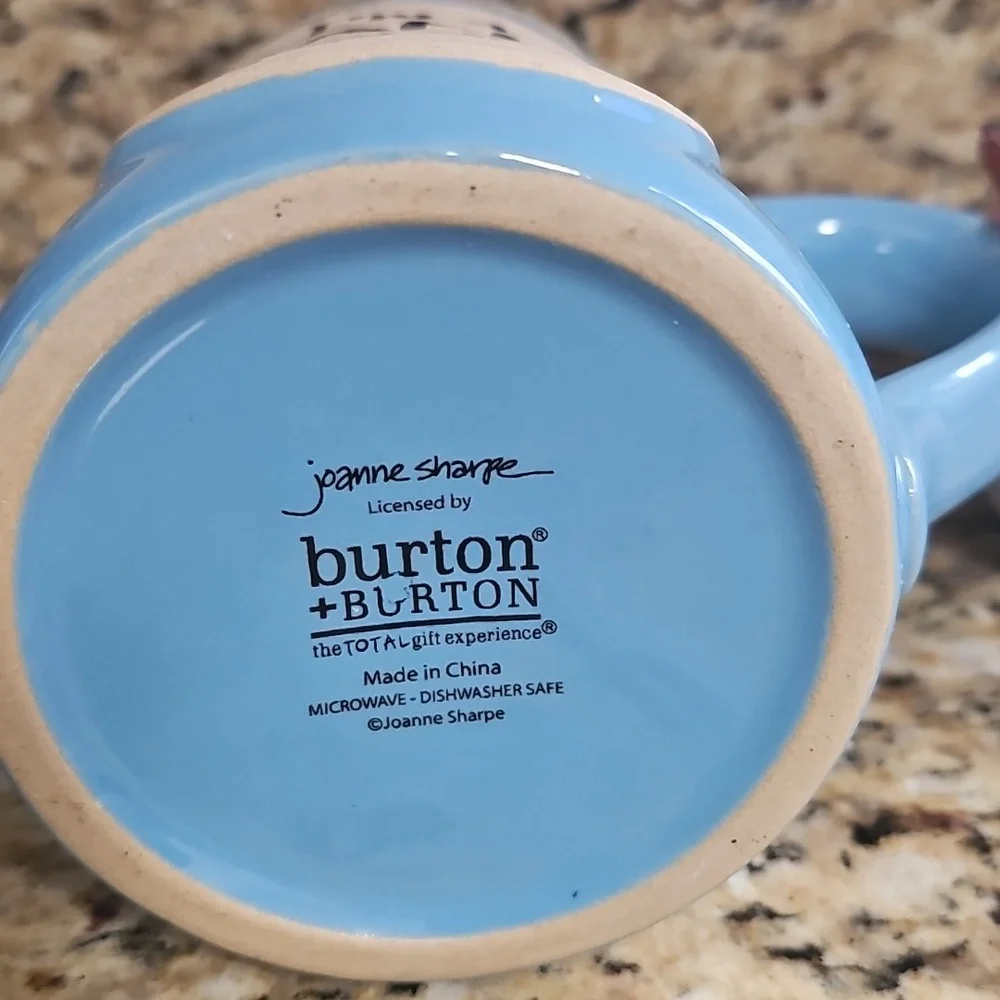 Blue Ceramic Mug 18oz I'm‎ a Nana. What's Your Superpower?