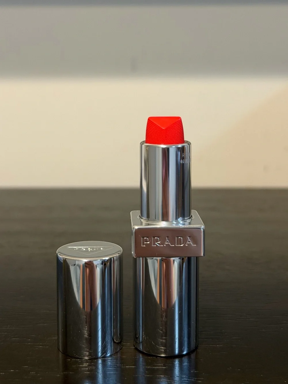 Prada Beauty Monochrome Soft Matte Refillable Lipstick - R126 Scarlatto
