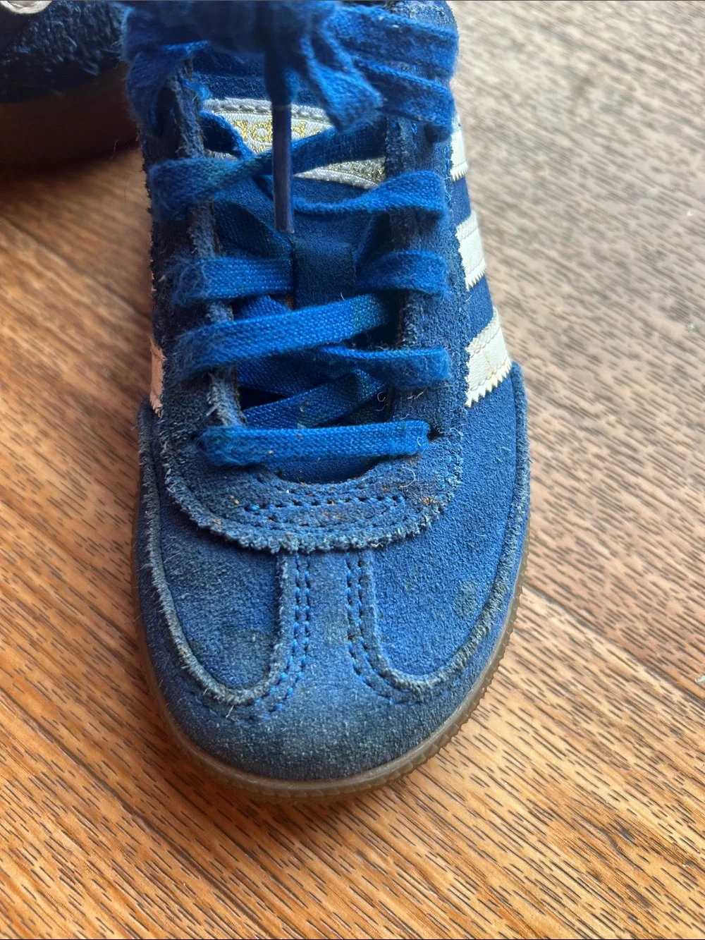 Blue Adidas Spezial Unisex Size 11 Toddler