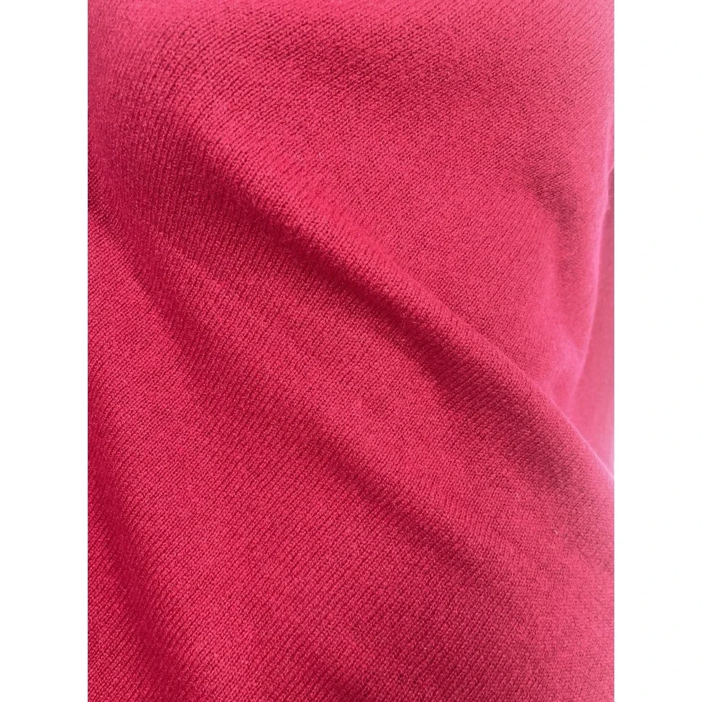 Claudia Nichole Cashmere Merlot Poncho Wrap Topper Scarf One Size Soft Knit