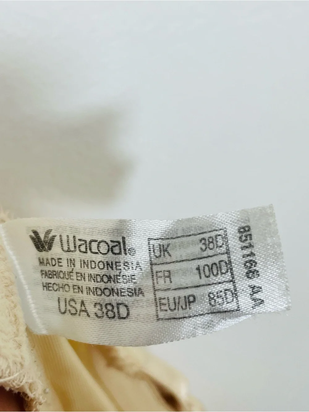 Wacoal good 38d bra