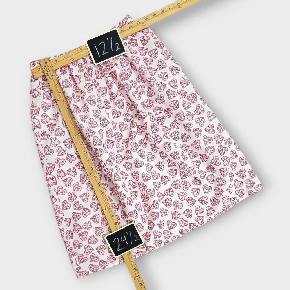Handmade heart skirt