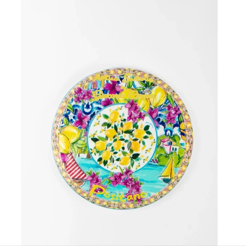 Antica Sartoria Colorful Positano Wall Magnet